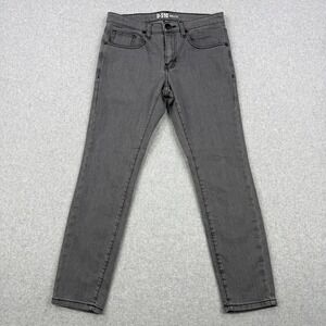 Under 510 Jeans Mens 28x27 Gray Bruce Straight Slim Denim 5 Pocket Stretch U-510